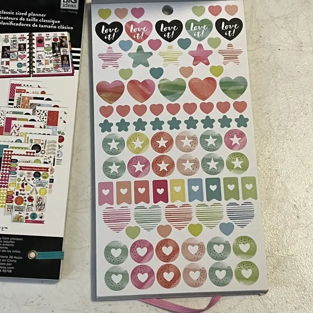 The Happy Planner Sticker Book Set of Two Journaling & Scrapbooking